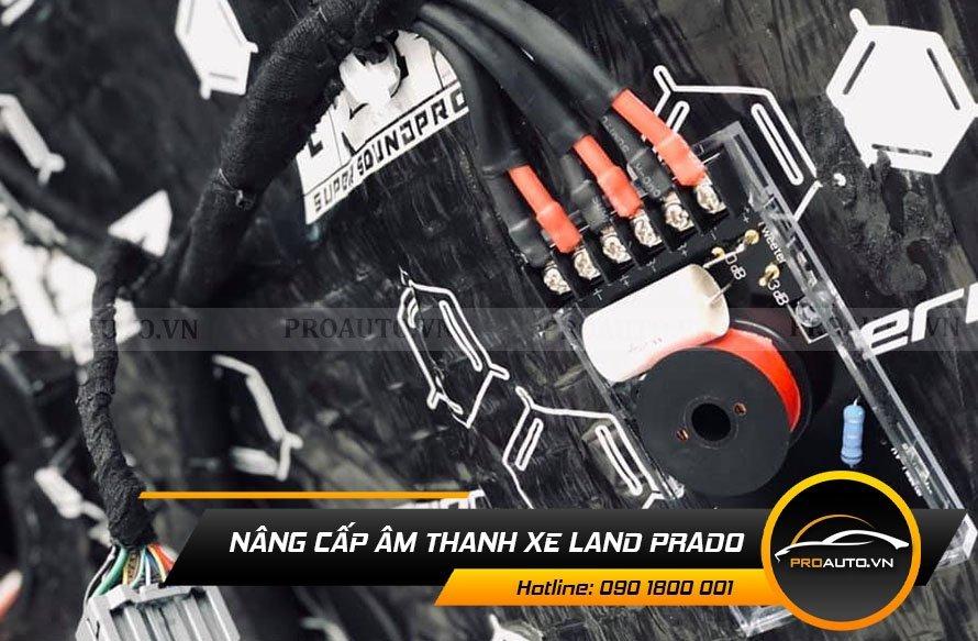 Nâng cấp hệ thống âm thanh xe Toyota LandPrado tại ProAuto.vn