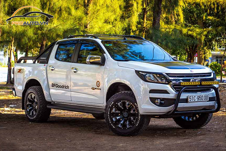 Độ mâm xe Chevrolet Colorado - Ảnh 2