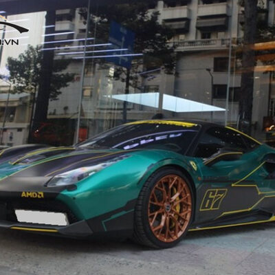 Độ mâm xe Ferrari 488 GTB