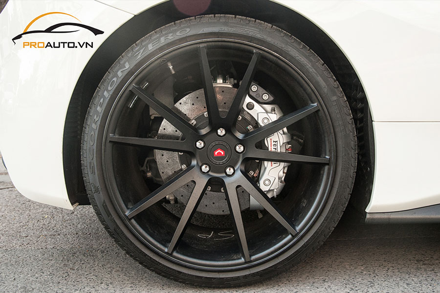 Độ mâm xe Ferrari 488 GTB - Ảnh 3