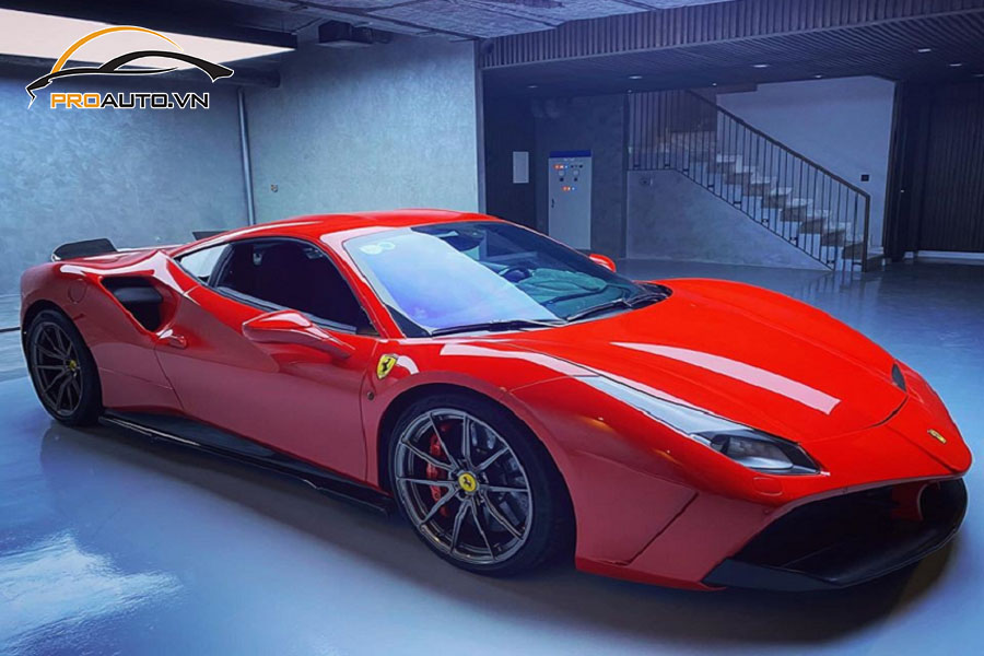 Độ mâm xe Ferrari 488 Pista - Ảnh 2