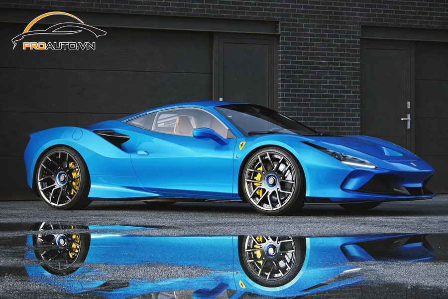 Độ mâm xe Ferrari F8 Tributo - Ảnh 4