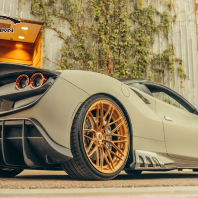 Độ mâm xe Ferrari F8 Tributo