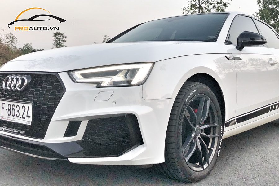 Độ mâm xe Audi A4