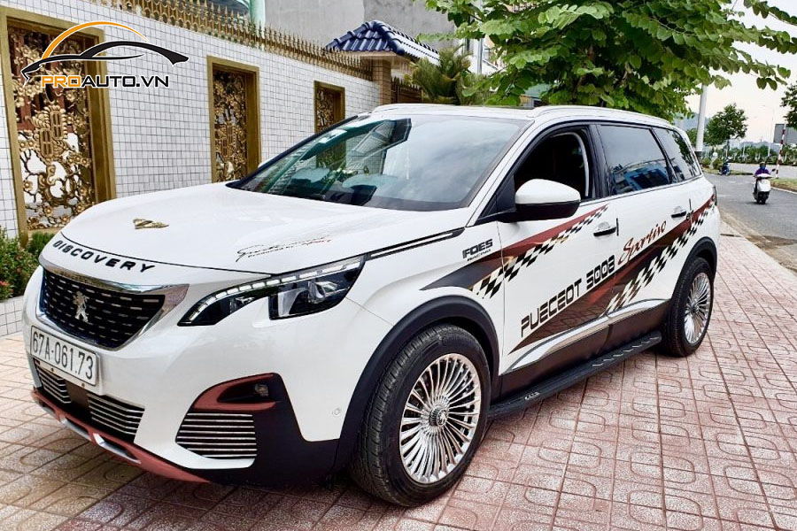 Độ mâm xe Peugeot 2008 sai cách dẫn đến nhiều rủi ro