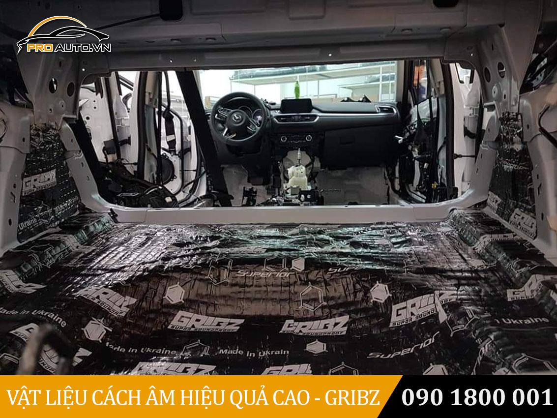 Ưu điểm của cách âm oto Gribz