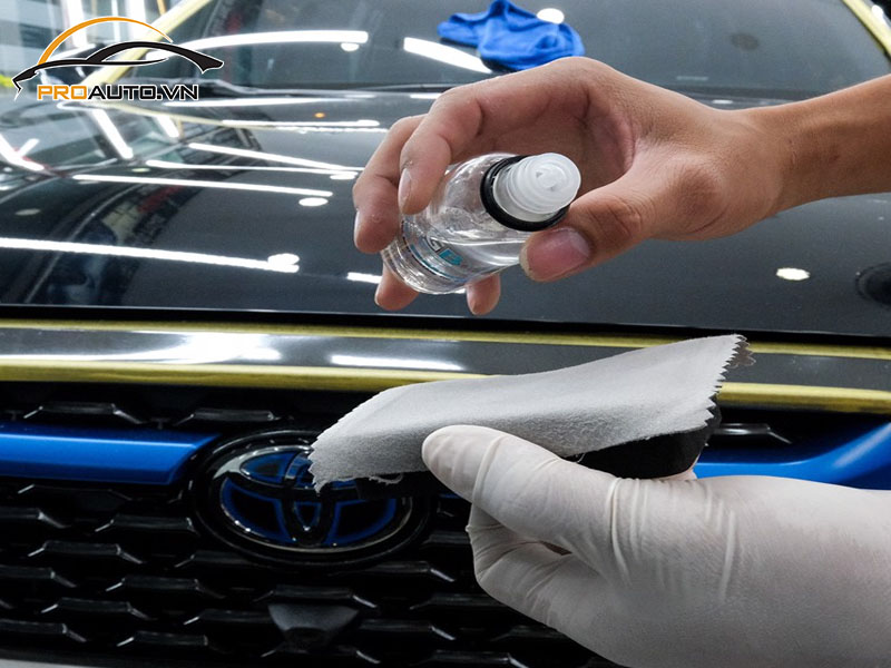 Phủ Ceramic Xe Toyota Yaris - Ảnh 6