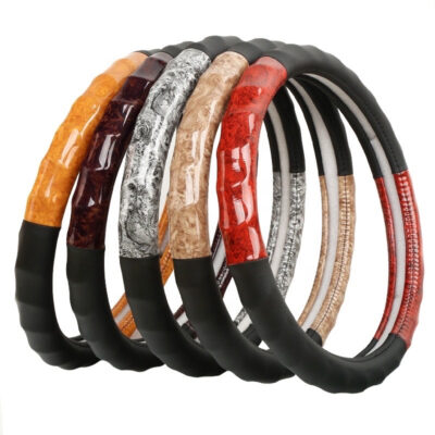 Bọc Vô Lăng Ô Tô Vân Gỗ