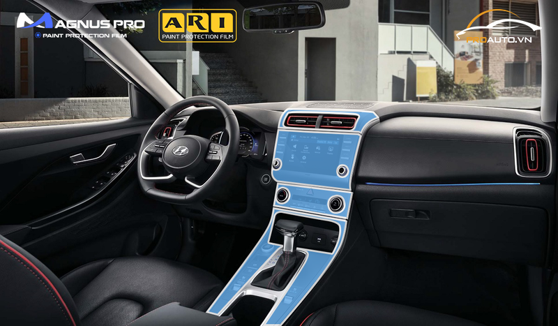 Các vị trí cần dán PPF nội thất của xe Hyundai Creta