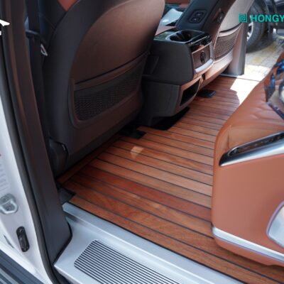 Lót sàn gỗ xe Ford Transit - Sàn gỗ thật