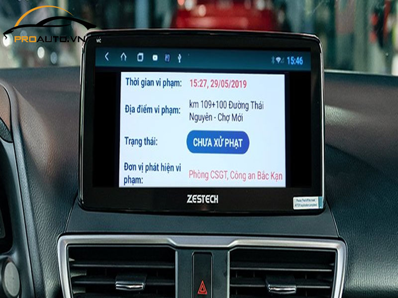 Check phạt nguội 