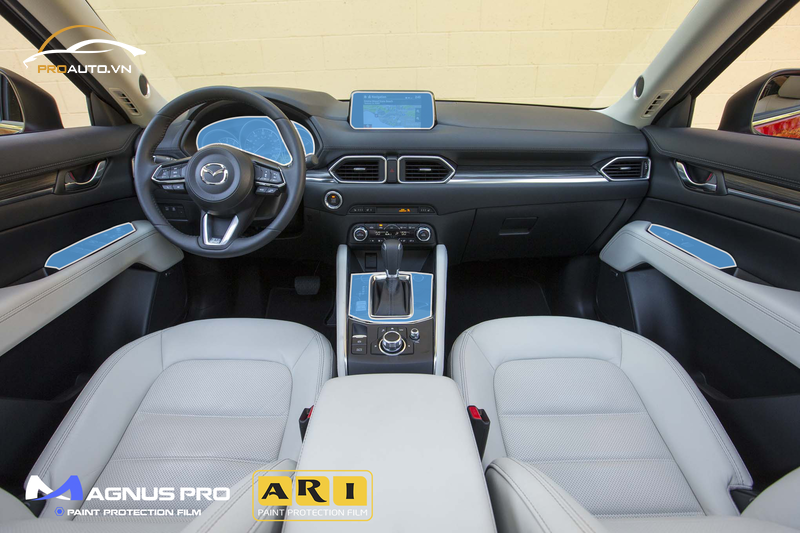 Các vị trí cần dán PPF nội thất của xe Mazda CX5