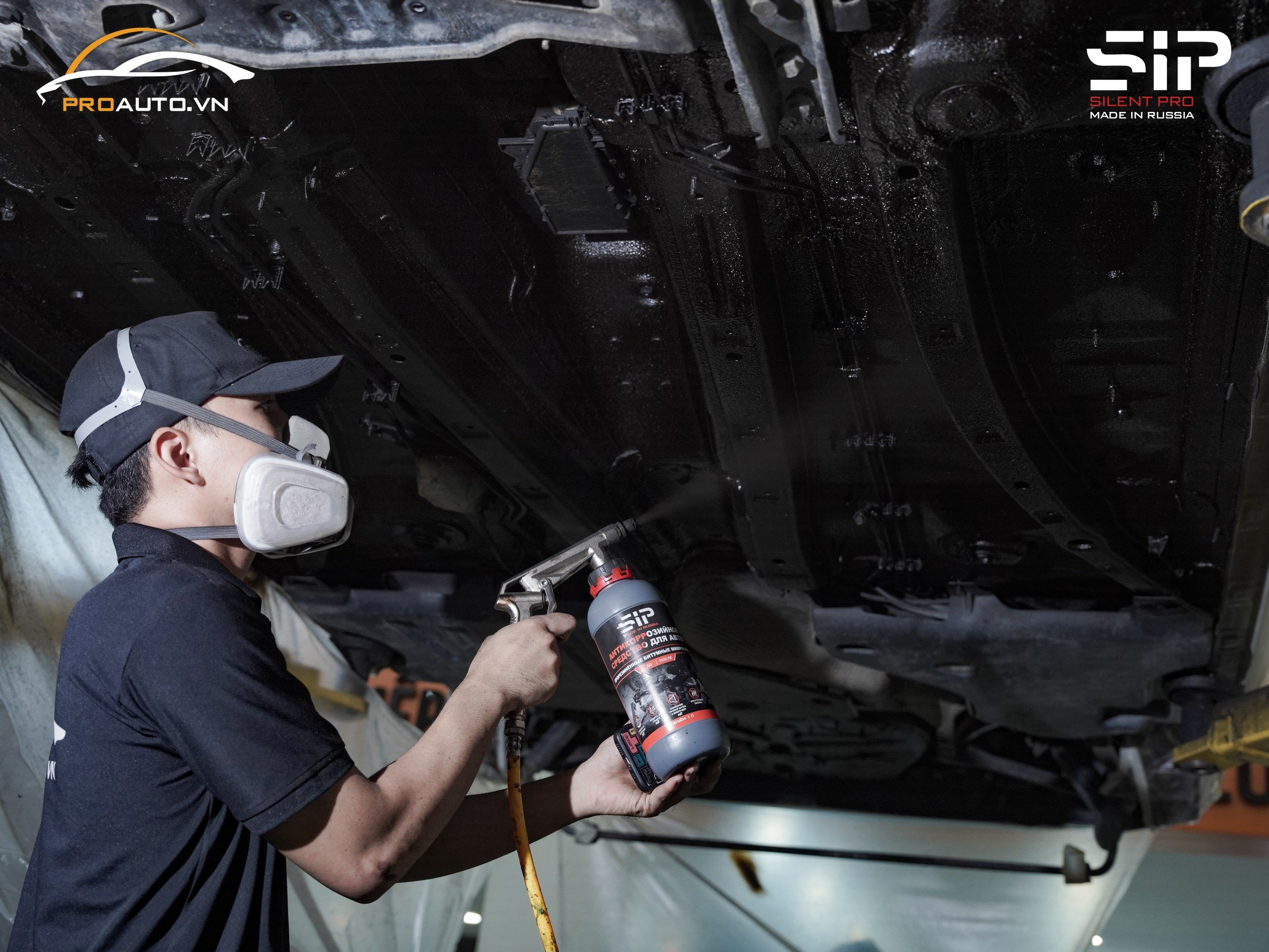 Nắm rõ gói dịch vụ và quy trình sơn phủ gầm ô tô