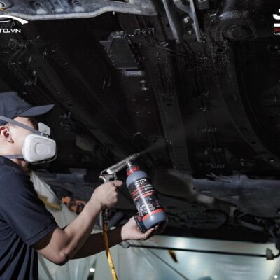 Năm rõ gói dịch vụ và quy trình sơn phủ gầm ô tô