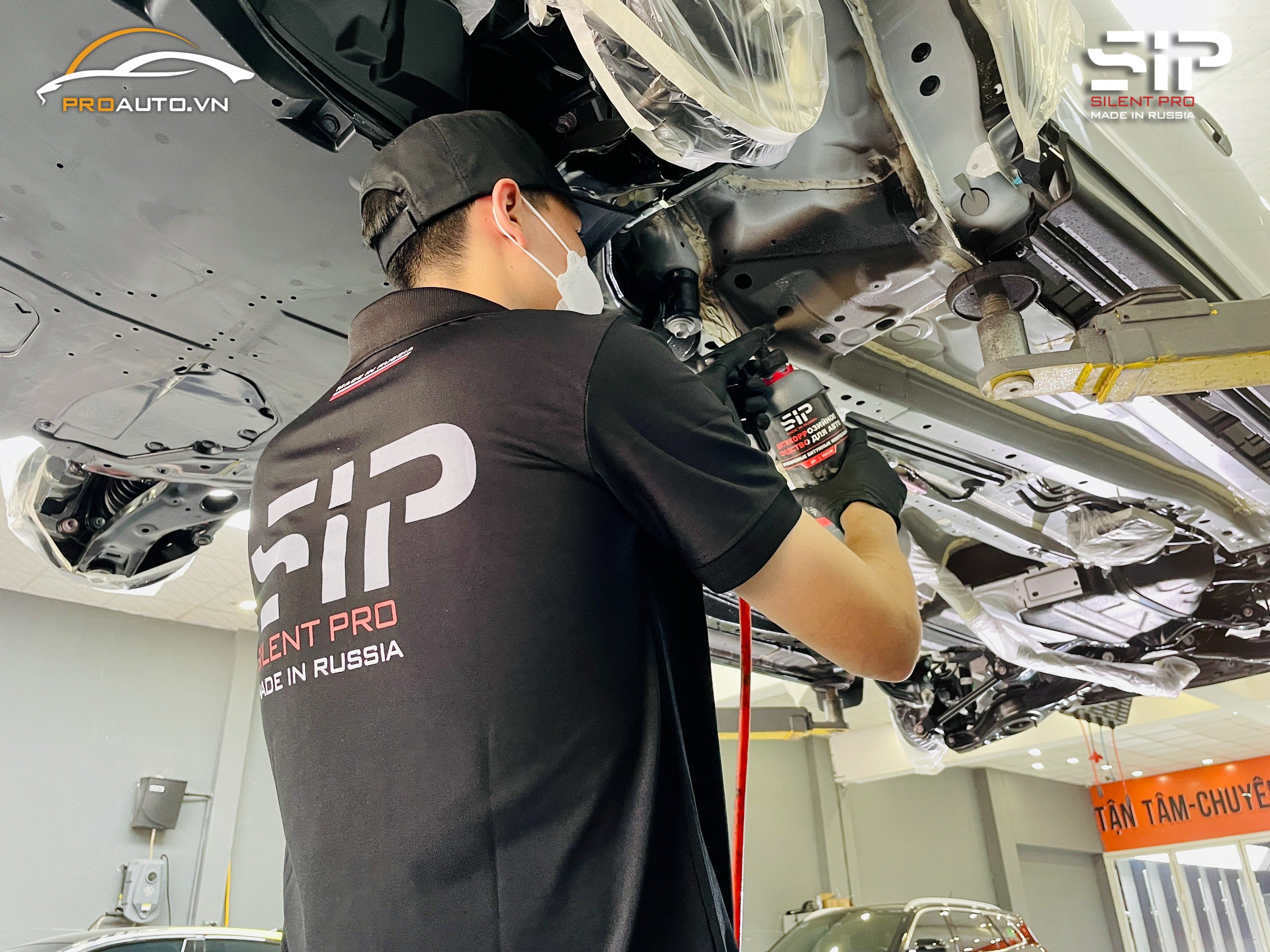 PROAUTO.VN - Thi công phủ gầm ô tô tại HCM