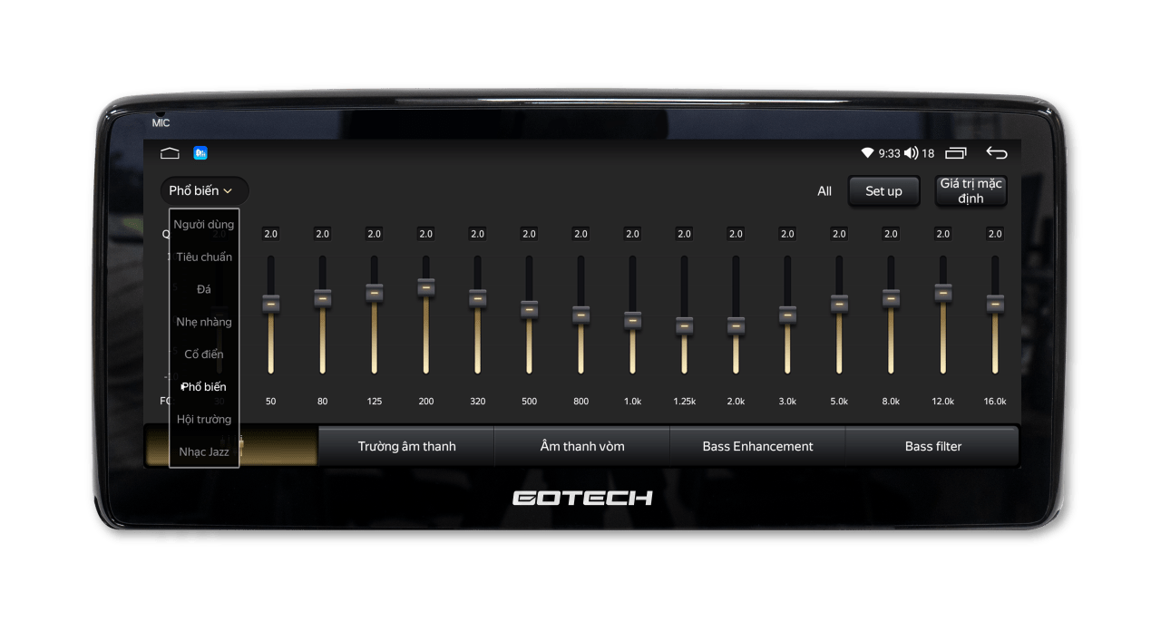 Tan huong trai nghiem am thanh dinh cao khi co man hinh GT Mazda Pro