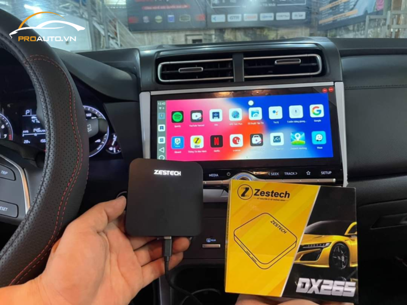 Android box cho xe Mercedes V250