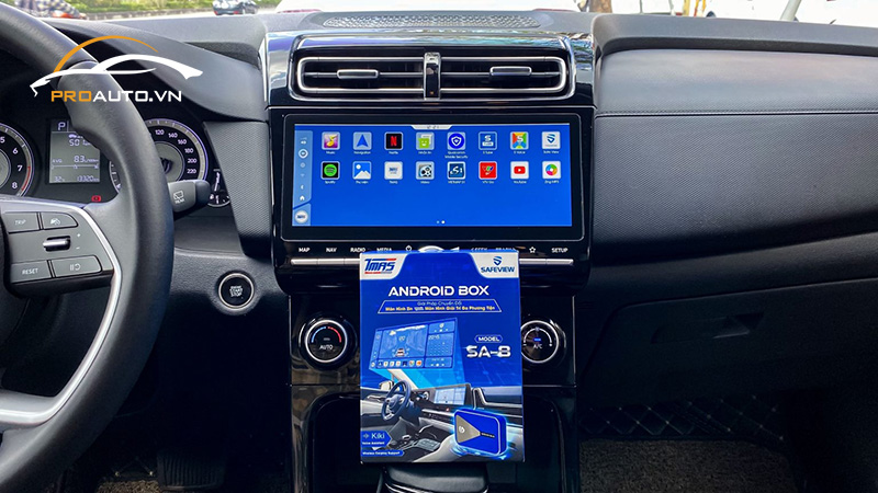 Android Box Safeview SA-8 tích hợp ra lệnh bằng giọng nói 
