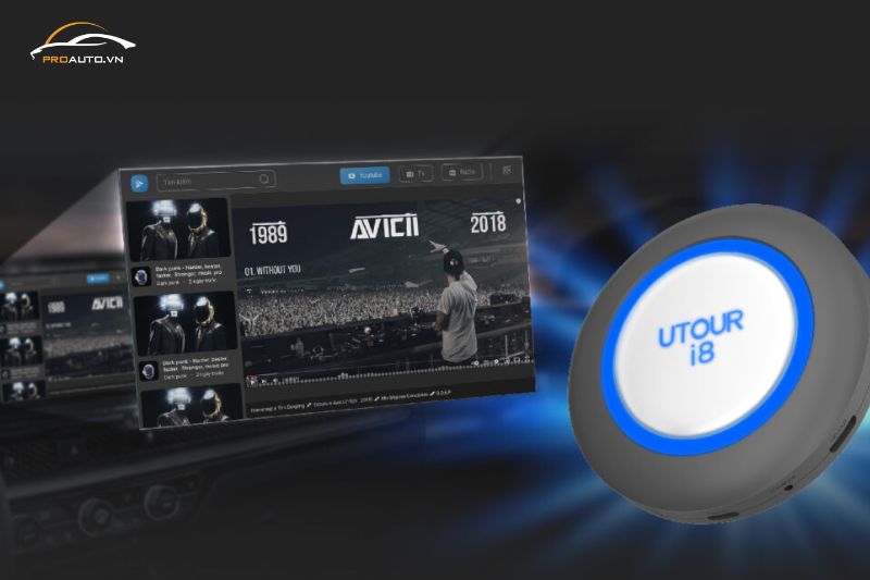 Android Box Utour i8: Giải pháp thông minh cho xe