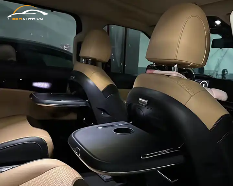 Bàn làm việc chỉnh cơ Kia Carnival Rear Table