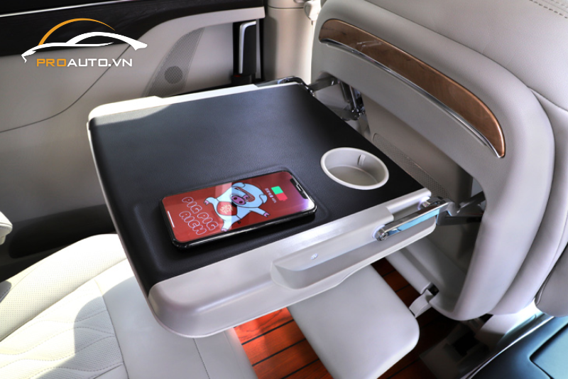 Bàn xếp Multifunctional Rear Table 1.0 tích hợp dây sạc không dây