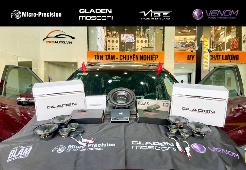 Bảng giá độ loa xe Volkswagen Viloran mới nhất