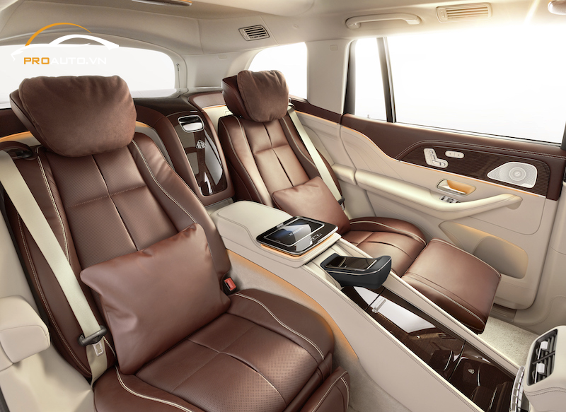 Bệ tỳ tay Tablet cho Mercedes GLS 450 độ Maybach 