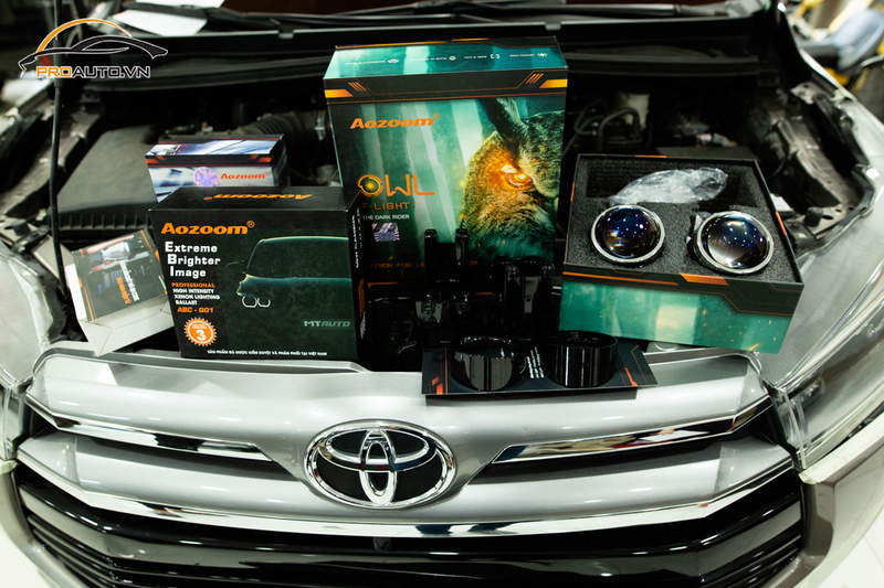  Bi Gầm Xenon Aozoom Owl Fog Light 