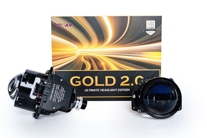 Bi Led GTR Titan Gold 2.0