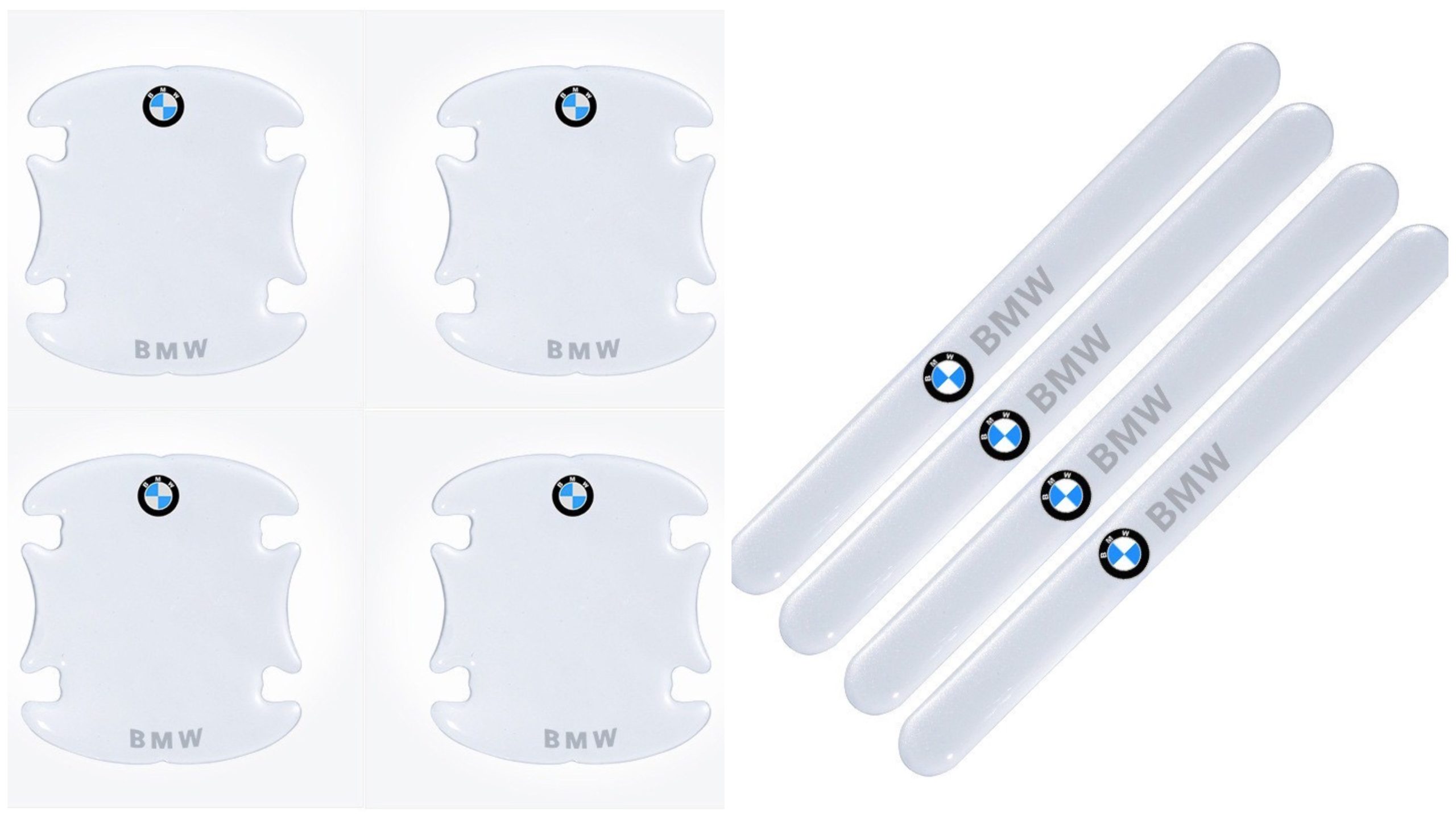 Bộ dán chống xước hõm cửa và tay nắm xe ô tô