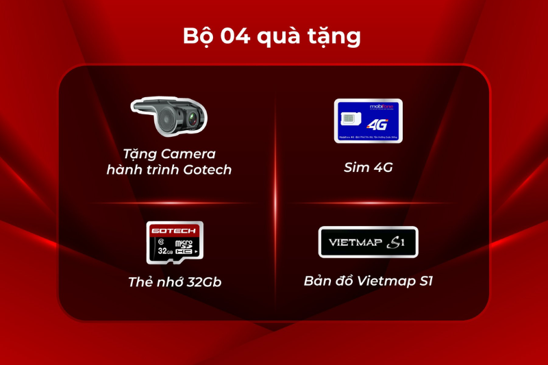 Bộ quà tặng khi mua màn hình Gotech GC6