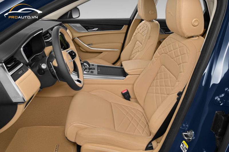 Bọc da cột A, B,C, D cho xe Jaguar XF