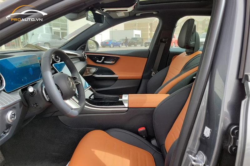 Bọc da cột A, B,C, D cho xe Mercedes C-Class