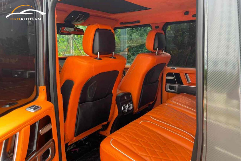 Bọc da cột A, B,C, D cho xe Mercedes G-Class