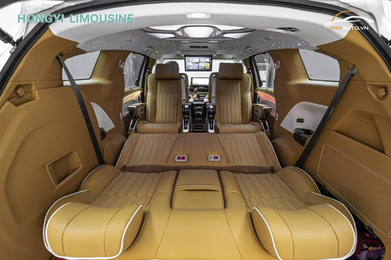 Bọc da đổi màu nội thất cho xe Toyota Sienna