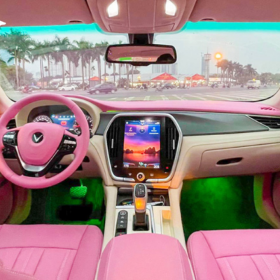 Bọc da đổi màu nội thất xe Vinfast Lux A2.0