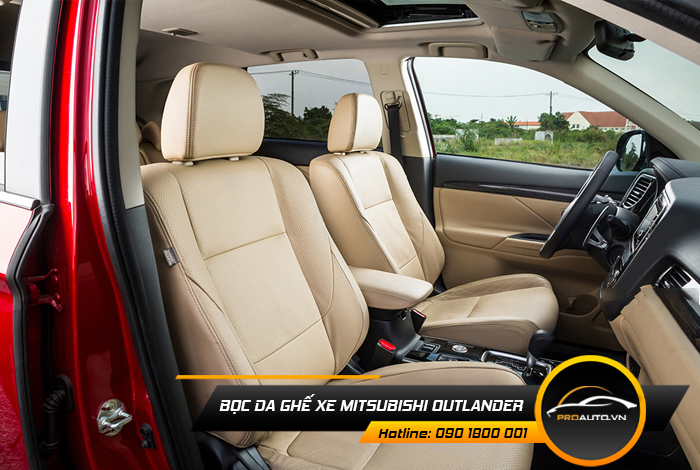Tại sao phải bọc ghế da Mitsubishi Outlander