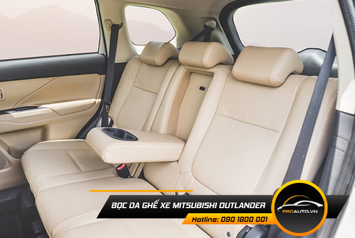 Lợi ích của bọc ghế da xe Mitsubishi Outlander