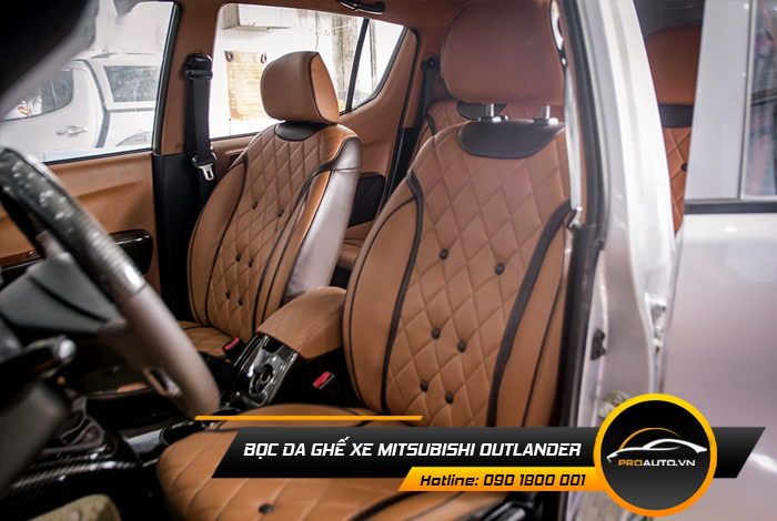 Bảng giá bọc ghế da ô tô Mitsubishi Outlander