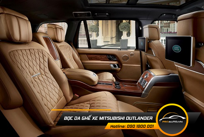 Cách bảo dưỡng ghế da xe hơi Mitsubishi Outlander