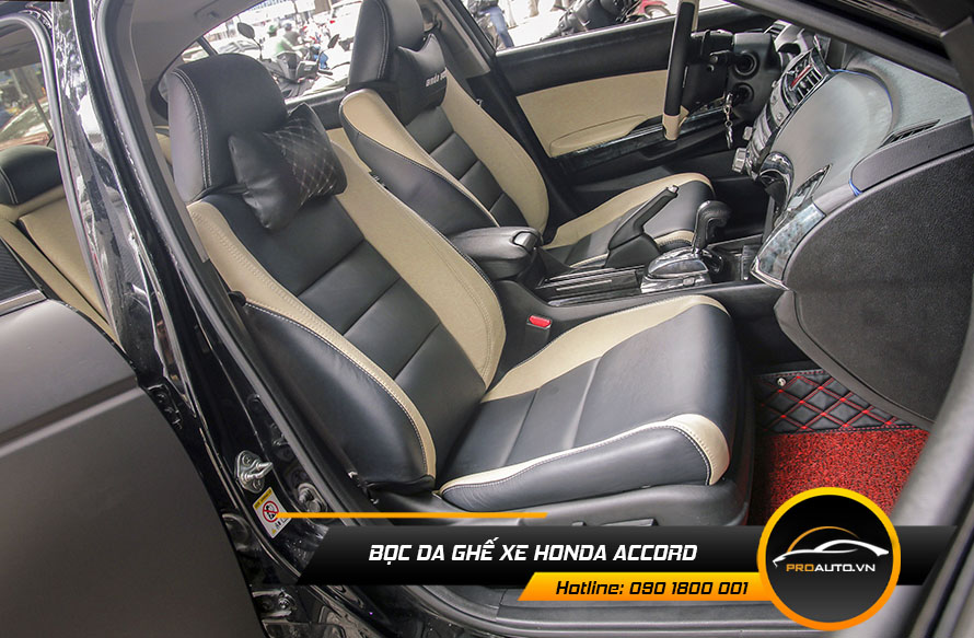 Bọc ghế da xe Honda Accord