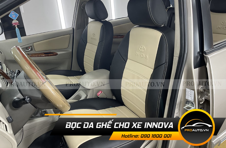 Tại sao phải bọc ghế da xe hơi Innova