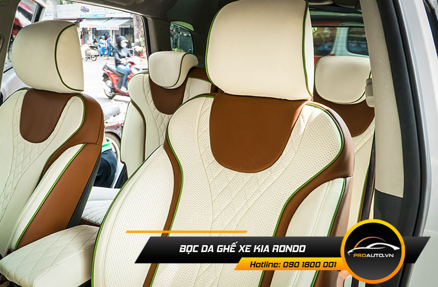 boc da ghe xe kia rondo