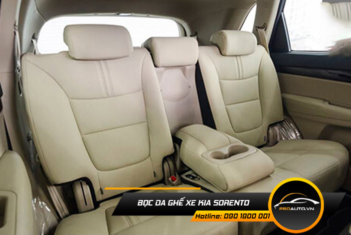 Cách bọc ghế da  Kia Sorento