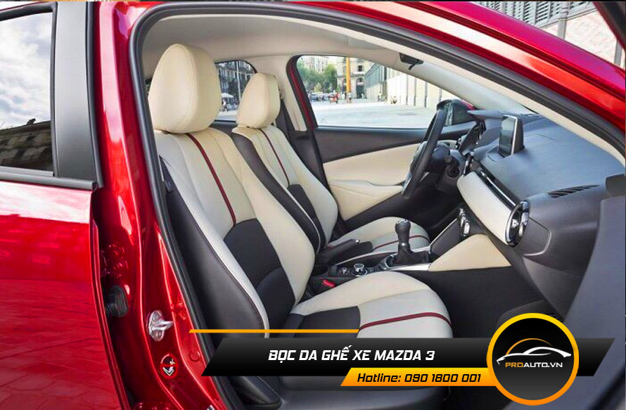 Bọc ghế da xe Mazda 3