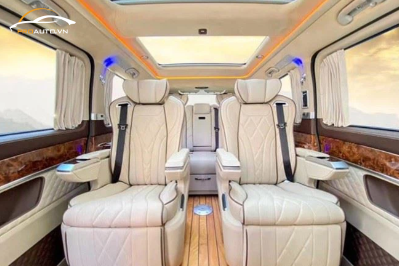 Bọc da ghế xe Mercedes V-Class