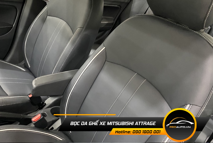 Lợi ích của bọc ghế da xe Mitsubishi Attrage
