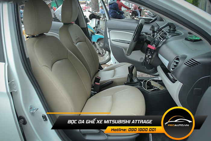 boc da ghe xe mitsubishi Attrage 1