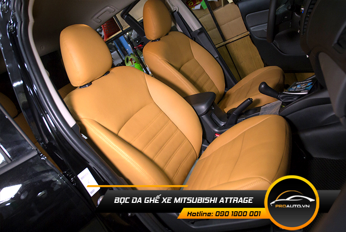 Tại sao phải bọc ghế da Mitsubishi Attrage