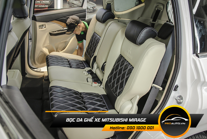 boc da ghe xe mitsubishi Mirage